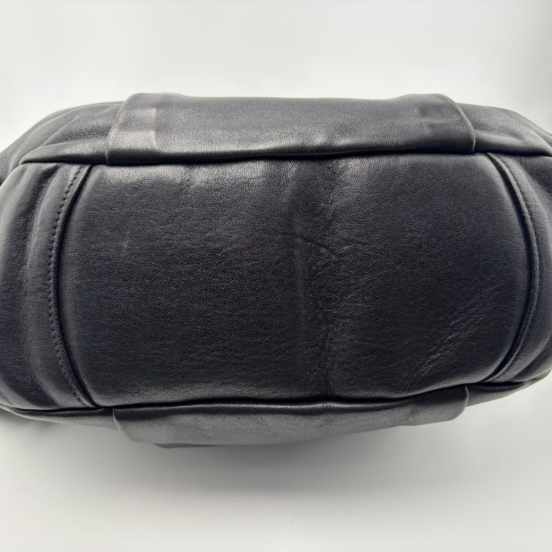 Prada 中古軟皮掀蓋手提包-12