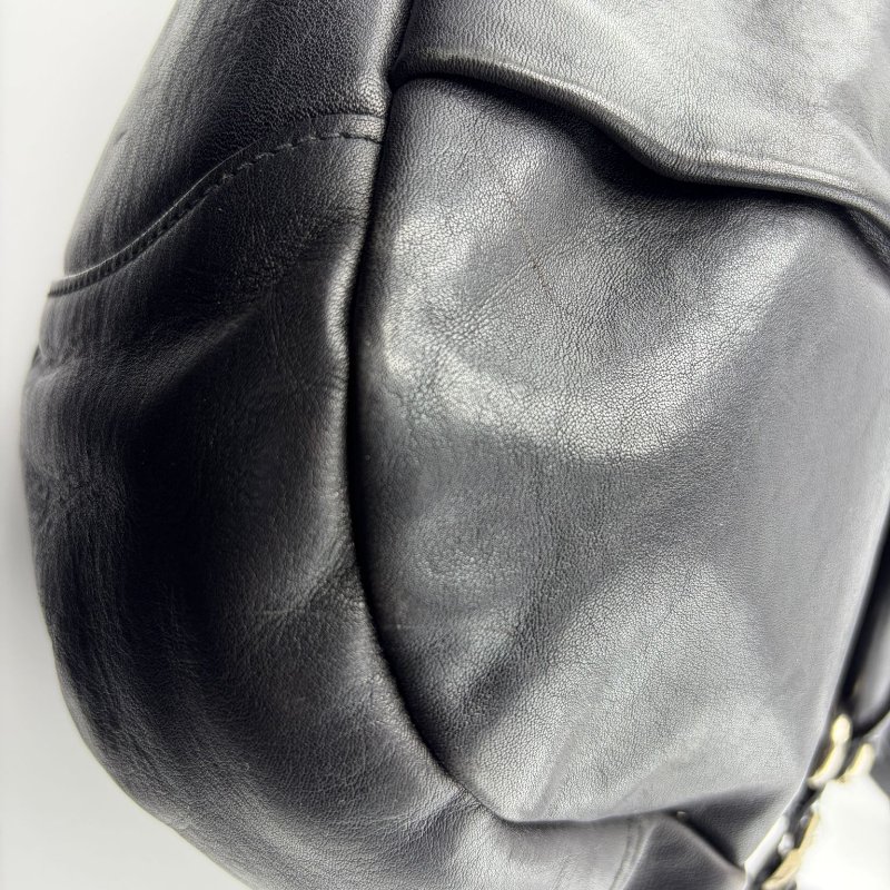 Prada 中古軟皮掀蓋手提包-14