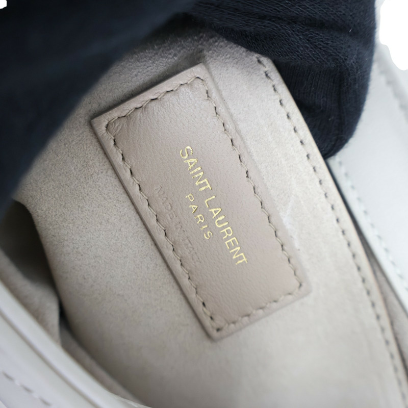 灰白色 菱格紋 羊皮 LE 57 肩背包【SAINT LAURENT YSL 聖羅蘭 】 698567-7