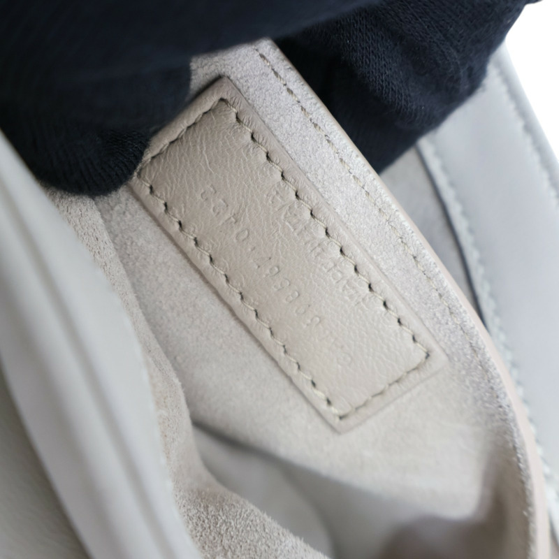 灰白色 菱格紋 羊皮 LE 57 肩背包【SAINT LAURENT YSL 聖羅蘭 】 698567-8