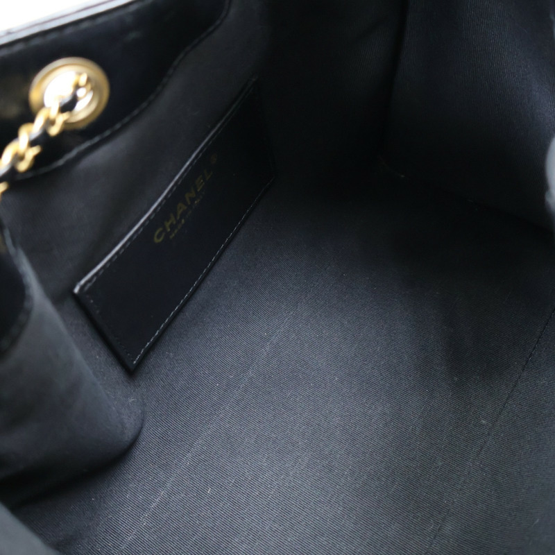 黑色 菱格紋 牛皮 25 小型包 肩背包【CHANEL 香奈兒】 AS5293-4