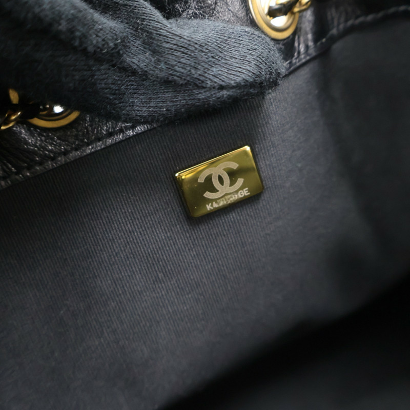 黑色 菱格紋 牛皮 25 小型包 肩背包【CHANEL 香奈兒】 AS5293-7