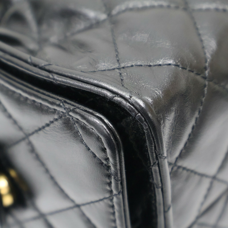 黑色 菱格紋 牛皮 25 小型包 肩背包【CHANEL 香奈兒】 AS5293-11