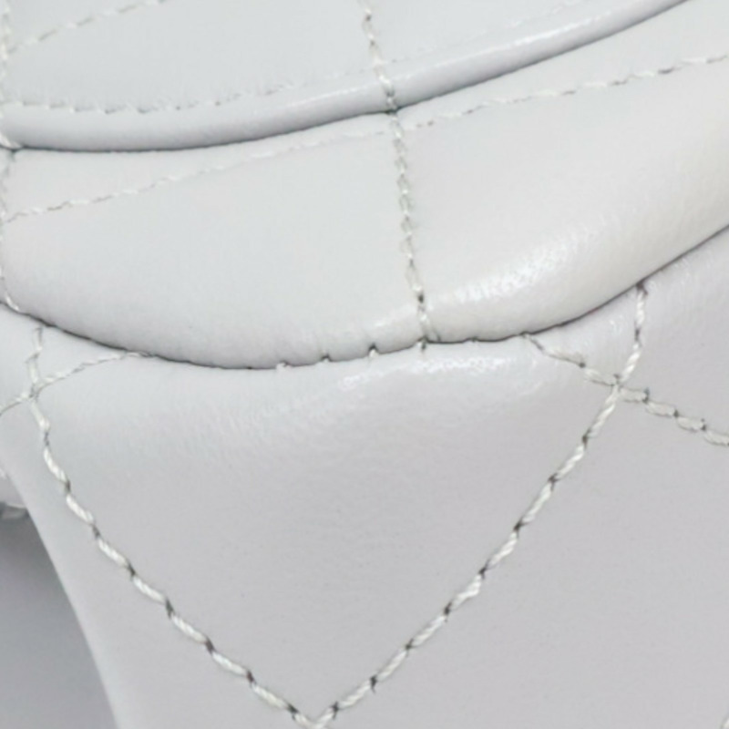 灰色 菱格紋 羊皮 Mini Pearl Crush 金球 鍊帶 肩背包【CHANEL 香奈兒】 AS1786-13