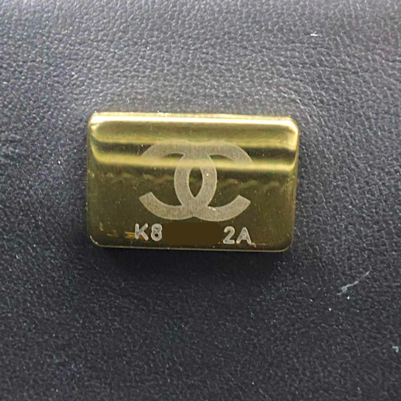 黑色 菱格紋 荔枝紋牛皮 Boy 25 鍊帶 肩背包 金扣【CHANEL 香奈兒】 A67086-6