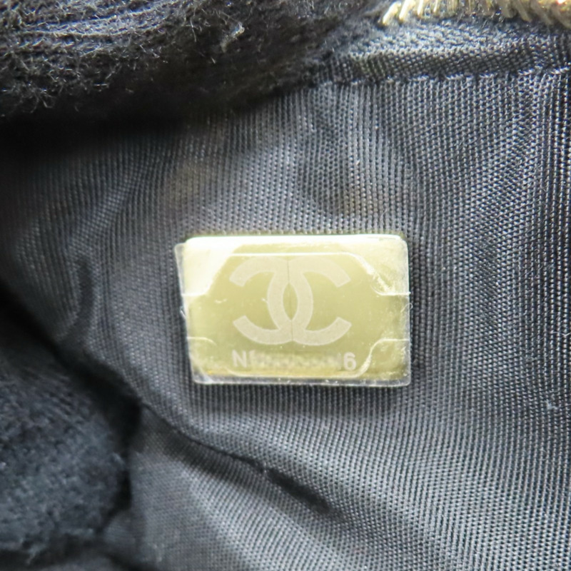 黑色 荔枝紋 牛皮 手拿包【CHANEL 香奈兒】-6