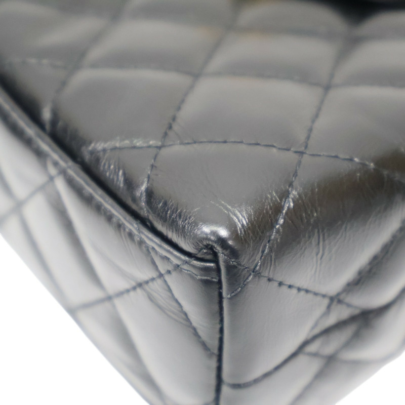 黑色 菱格紋 牛皮 Kelly Mini 鏈帶 肩背包【CHANEL 香奈兒】 AS4416-13