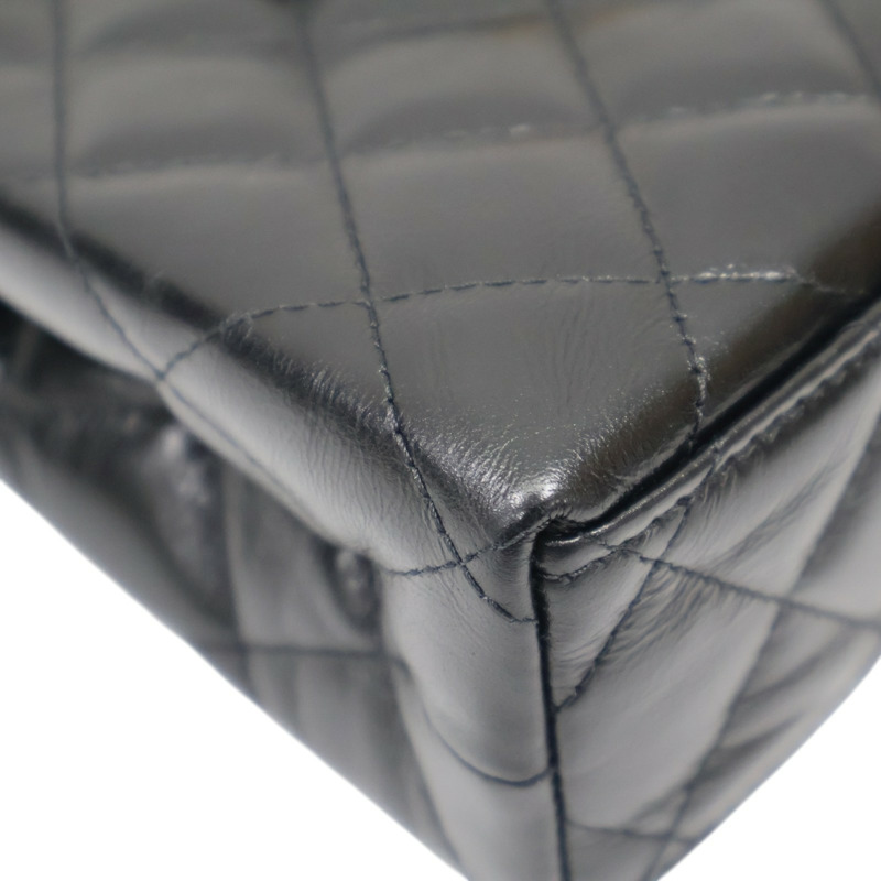 黑色 菱格紋 牛皮 Kelly Mini 鏈帶 肩背包【CHANEL 香奈兒】 AS4416-14