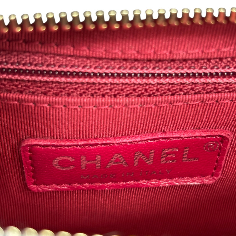 黑色 菱格紋 牛皮 Gabrielle Hobo 流浪包 鏈帶 肩背包【CHANEL 香奈兒】 AS1582-5