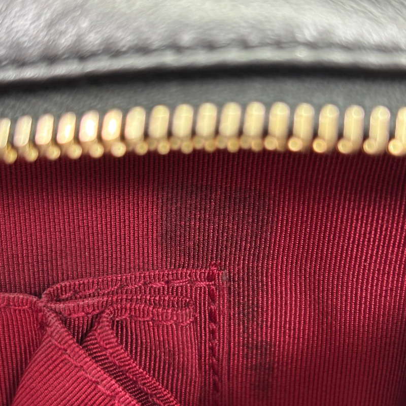 黑色 菱格紋 牛皮 Gabrielle Hobo 流浪包 鏈帶 肩背包【CHANEL 香奈兒】 AS1582-9