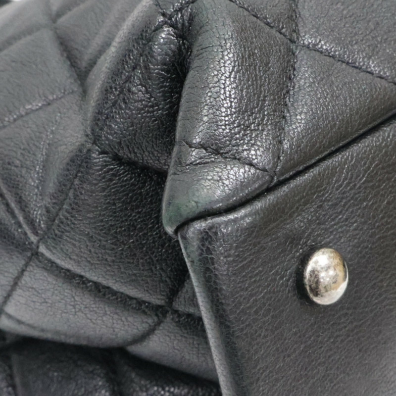 黑色 菱格紋 牛皮 31 Rue Cambon 兩用包 無卡【CHANEL 香奈兒】-14