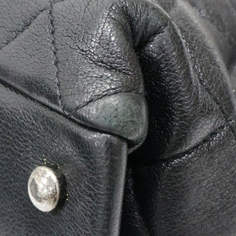 黑色 菱格紋 牛皮 31 Rue Cambon 兩用包 無卡【CHANEL 香奈兒】-15