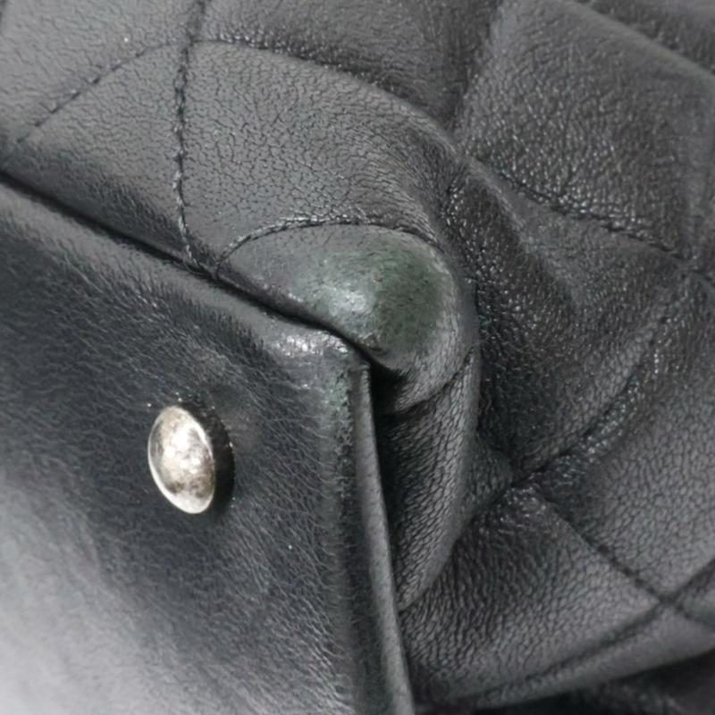 黑色 菱格紋 牛皮 31 Rue Cambon 兩用包 無卡【CHANEL 香奈兒】-17