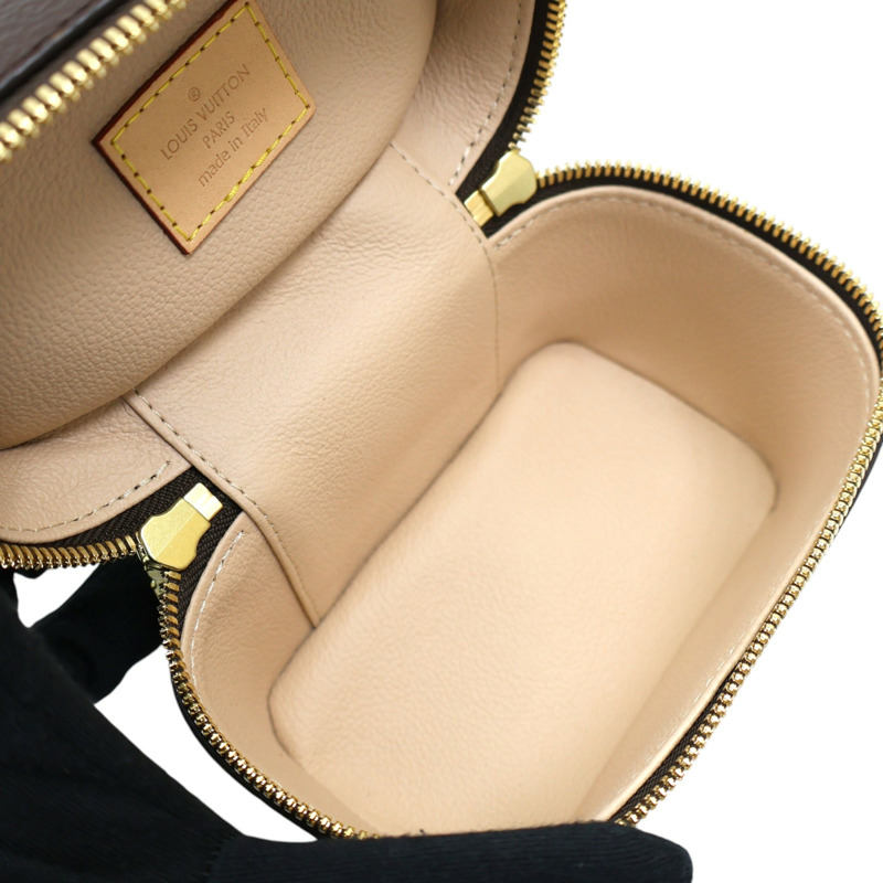 棕色 原花帆布 Nice Nano 手提包【LOUIS VUITTON LV 路易威登】 M44936-4