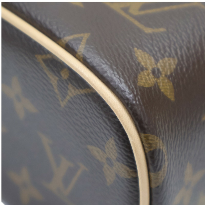 棕色 原花帆布 Nice Nano 手提包【LOUIS VUITTON LV 路易威登】 M44936-9