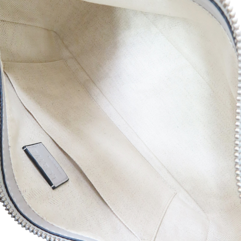 灰色 牛皮 Puzzle Hobo 肩背包【LOEWE 羅威】 A510.J67.X01-4