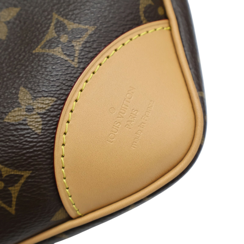 棕色 原花帆布 Odeon MM 肩背包【LOUIS VUITTON LV 路易威登】 M45355-8