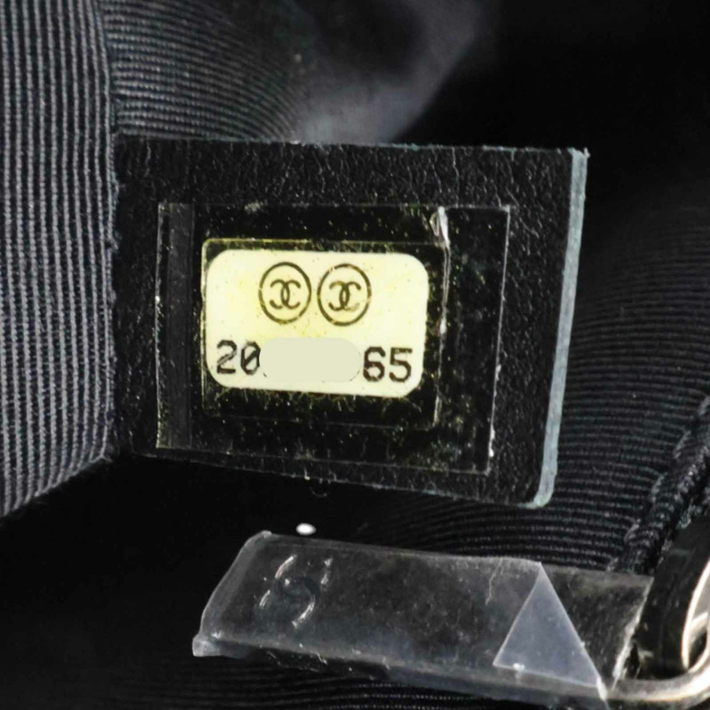 黑色 菱格紋 牛皮 Boy 28 鍊帶 肩背包 銀釦 無卡【CHANEL 香奈兒】 A92193-9