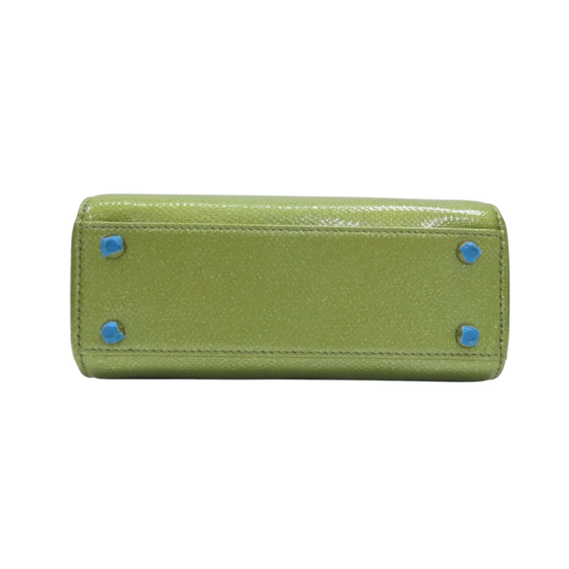 綠色 蜥蜴皮 Lady Dior Mini 兩用包 金扣【Dior 迪奧】 M050OKAR-52HU-3