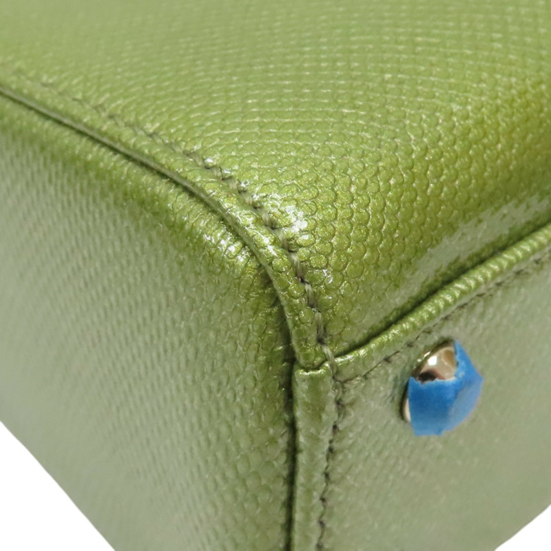 綠色 蜥蜴皮 Lady Dior Mini 兩用包 金扣【Dior 迪奧】 M050OKAR-52HU-11