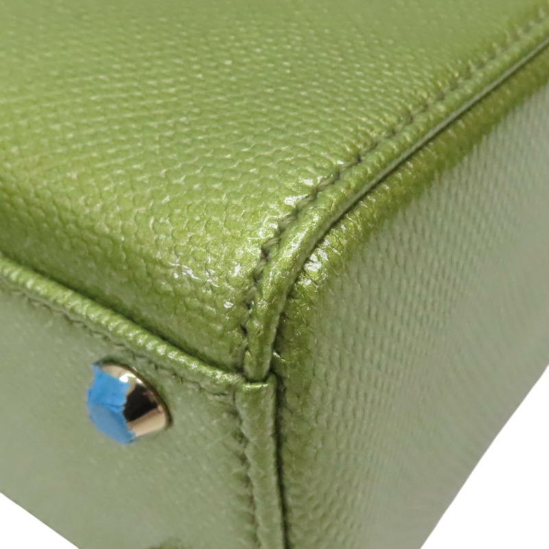 綠色 蜥蜴皮 Lady Dior Mini 兩用包 金扣【Dior 迪奧】 M050OKAR-52HU-14