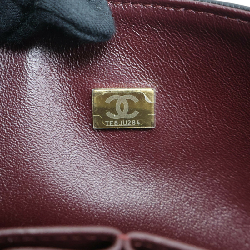 黑色 荔枝紋 牛皮 COCO 23 鍊帶 肩背包【CHANEL 香奈兒】 A01113-7