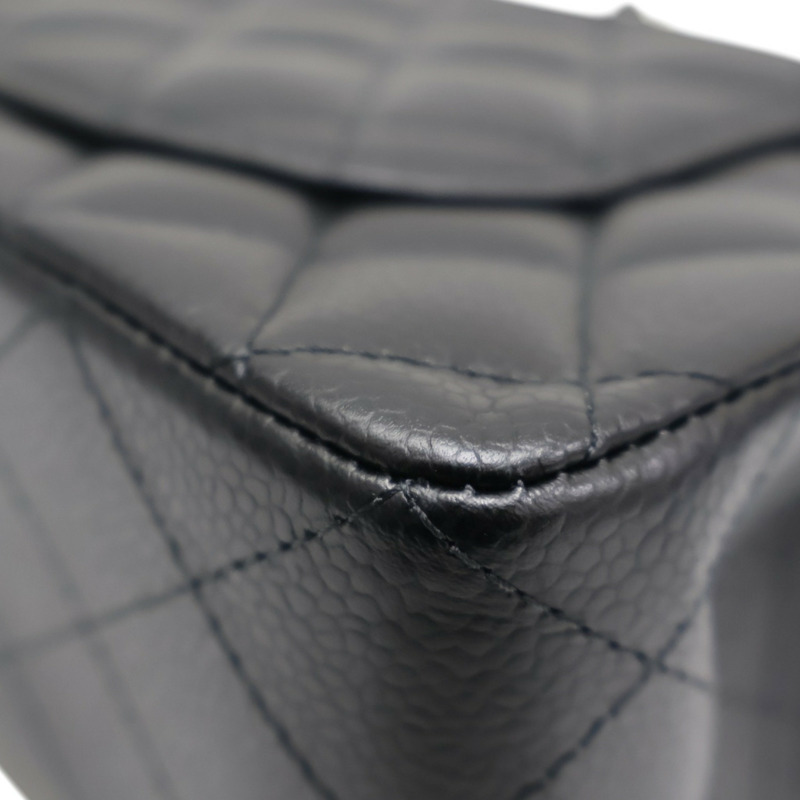 黑色 荔枝紋 牛皮 COCO 23 鍊帶 肩背包【CHANEL 香奈兒】 A01113-14