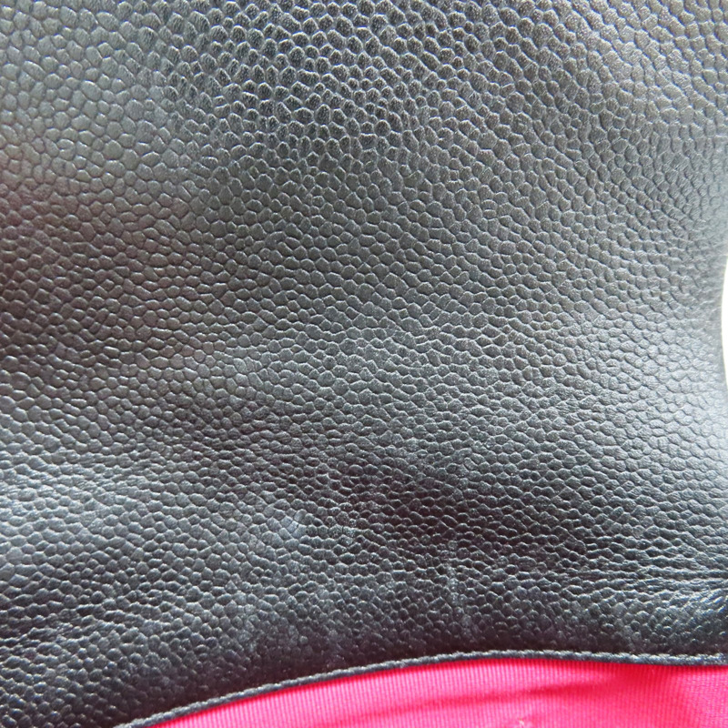 黑色 菱格紋 荔枝紋 牛皮 MINI方胖 肩背包 金釦【CHANEL 香奈兒】 AS2482-13