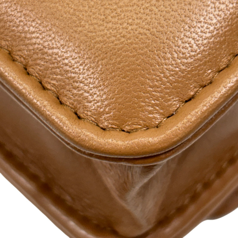 棕色 菱格紋 羊皮 19 WOC 兩用包【CHANEL 香奈兒】 AP0957-11