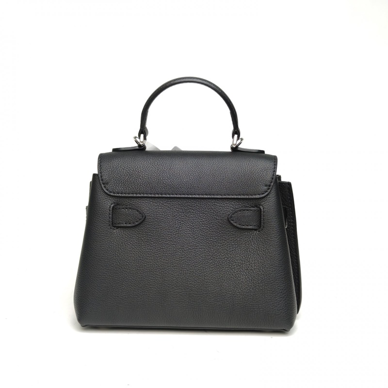 LOUIS VUITTON LockmeEver迷你23黑色牛皮晶片肩背包-2