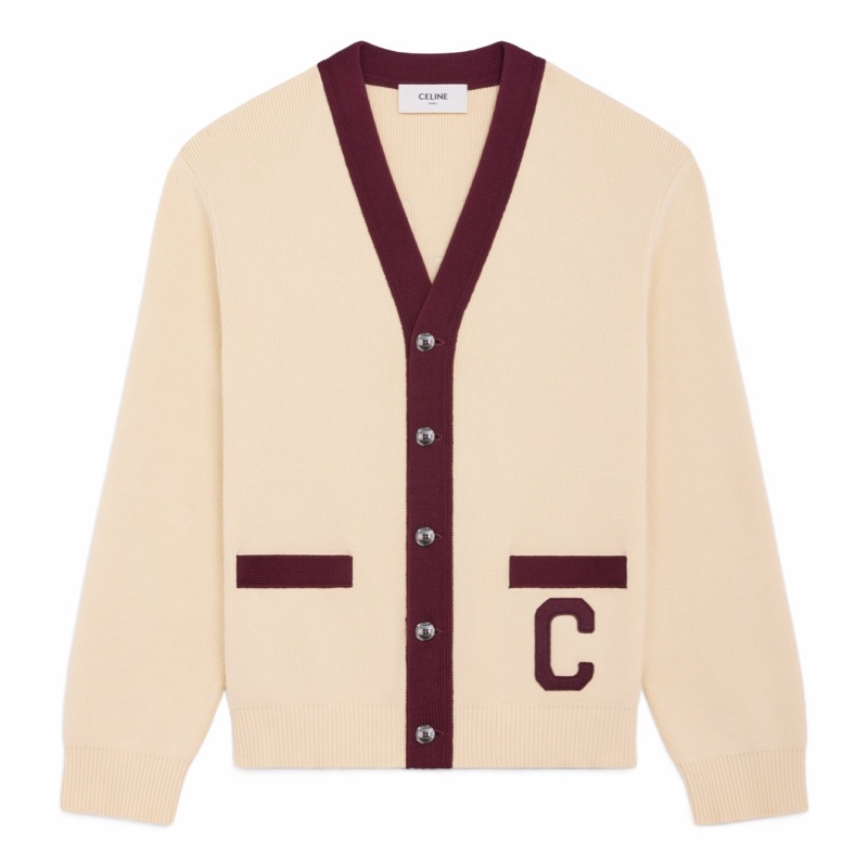 Celine 男士 棉質學院開衫XS S M L碼-0