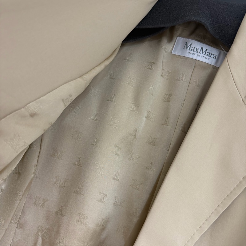 MaxMara -Suez 米色 雙排扣西裝外套 #34 36 38 40-1