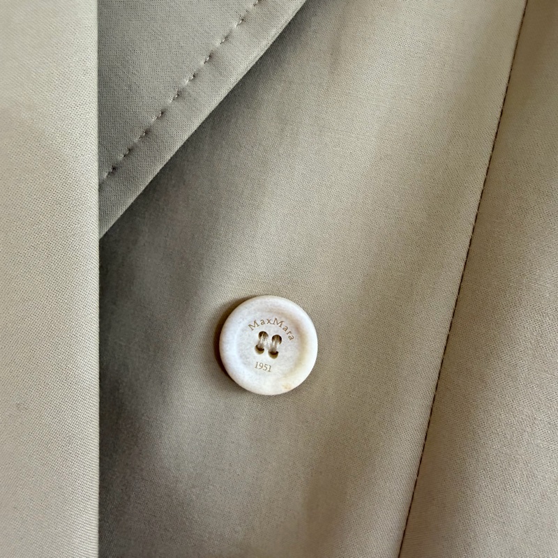 MaxMara -Suez 米色 雙排扣西裝外套 #34 36 38 40-3