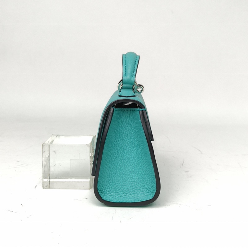 MOYNAT RejaneNano14.5藍色牛皮肩背包-1