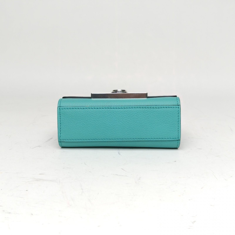 MOYNAT RejaneNano14.5藍色牛皮肩背包-3