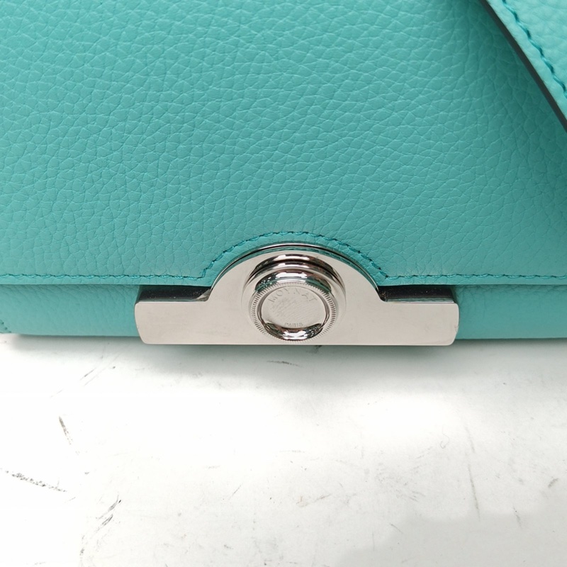 MOYNAT RejaneNano14.5藍色牛皮肩背包-4