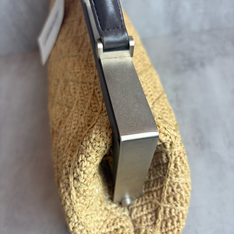 chanel老香 藤編 手提包-5