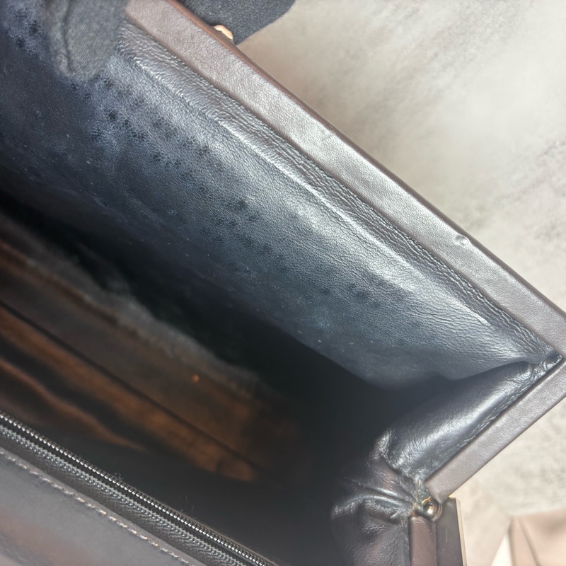 chanel老香 藤編 手提包-11