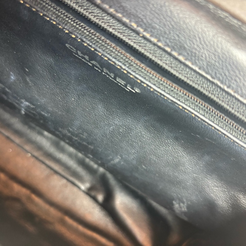 chanel老香 藤編 手提包-12