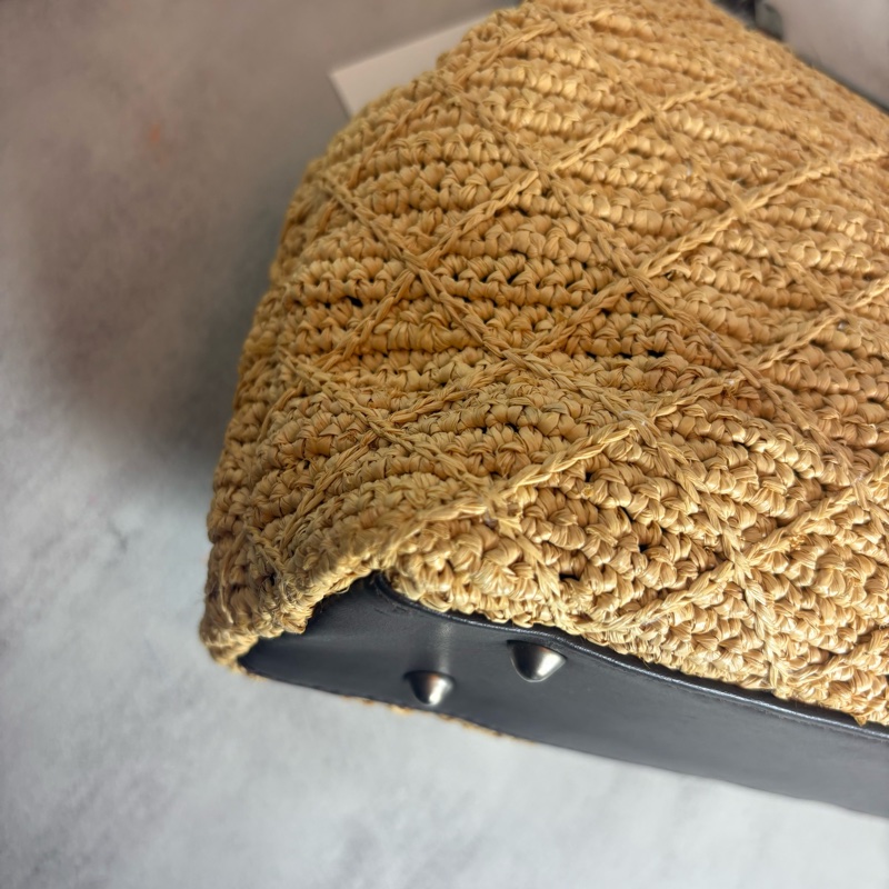 chanel老香 藤編 手提包-18