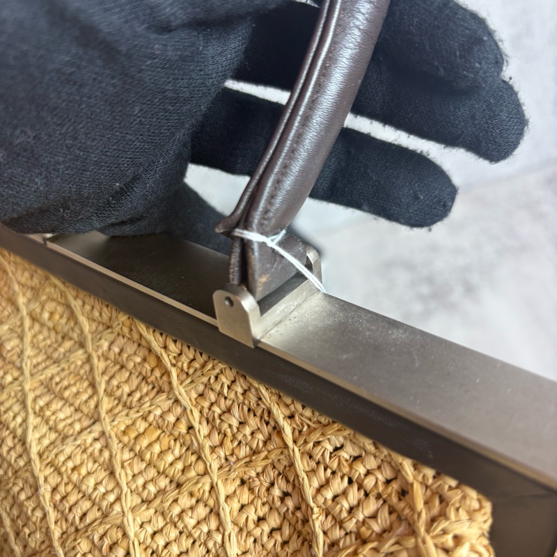 chanel老香 藤編 手提包-22