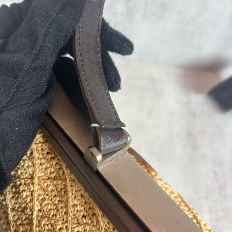 chanel老香 藤編 手提包-28