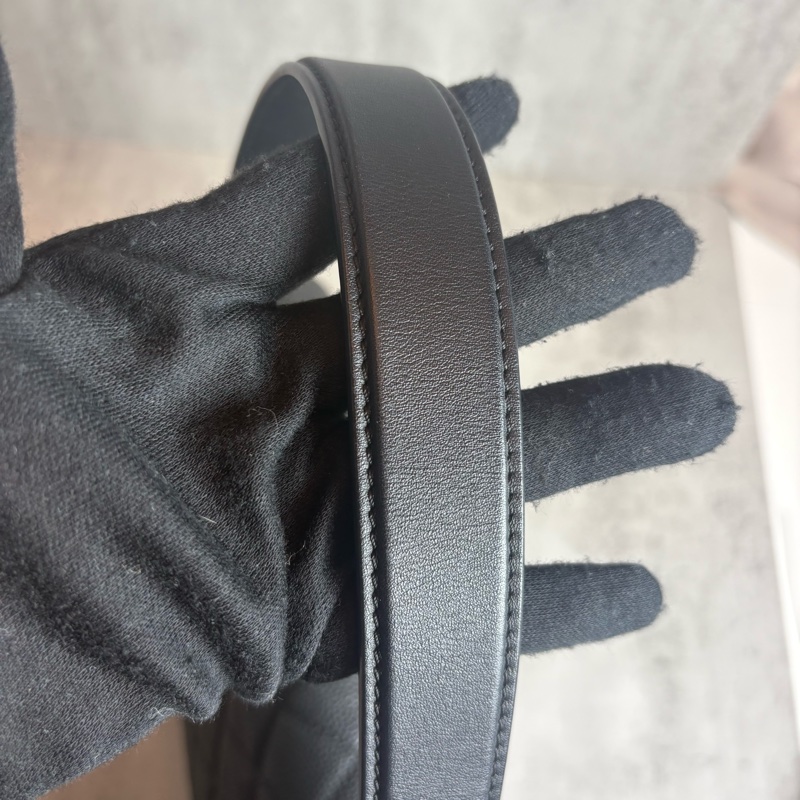 chanel 黑色荔枝皮 金扣 大logo 兩用包-6