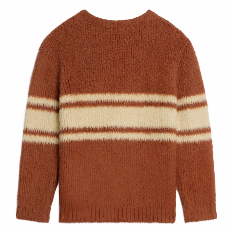 Celine 男士 條紋拉絨開衫M碼-1