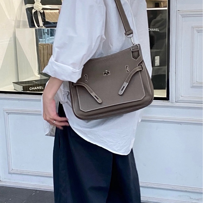 Hermes 大象灰🐘銀扣 Jypsiere28 小號-3