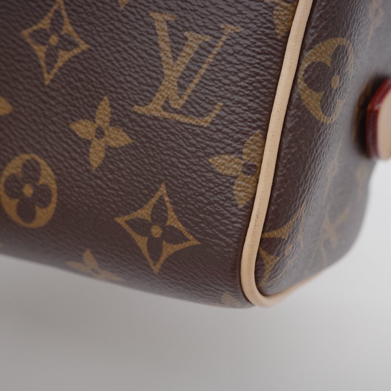 （狀況不錯🌟配件齊全）Louis Vuitton 路易威登 Speedy 20 緹花背帶 經典老花 棕色 塗層帆布 肩背包 手提包｜專櫃 92,000-6