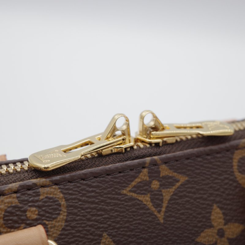 （狀況不錯🌟配件齊全）Louis Vuitton 路易威登 Speedy 20 緹花背帶 經典老花 棕色 塗層帆布 肩背包 手提包｜專櫃 92,000-14