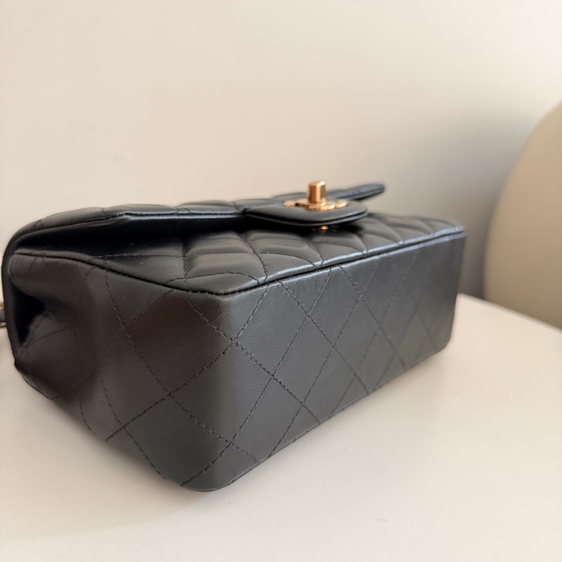 Chanel cf20 cf mini 黑金-1