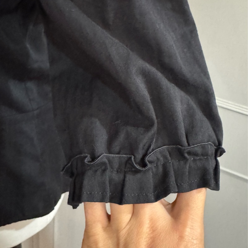 《新歡舊愛》正品LV路易威登黑色五分袖休閒襯衫40(ML)-9