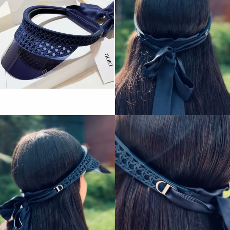 Dior verydior v1u 31b0 遮陽帽 藍-1